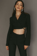 Brynne Straight Leg Pants Black