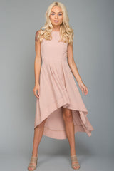 Eliana High-Low Party Dress Blush